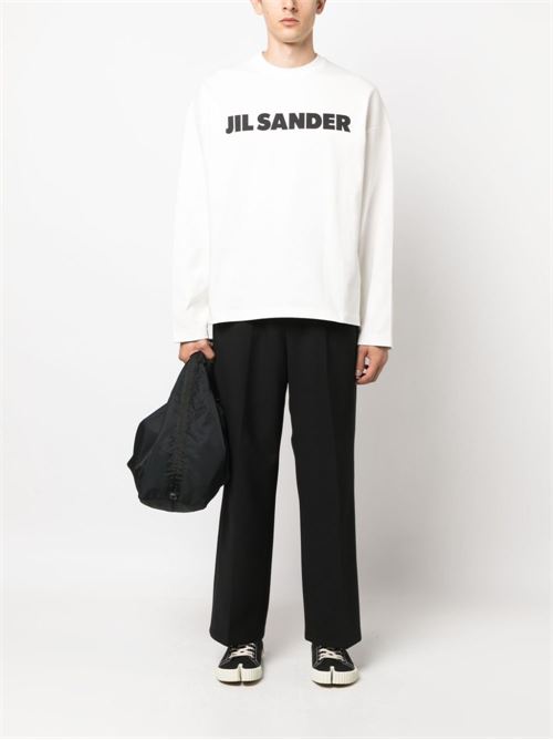 Long-sleeved T-shirt with logo JIL SANDER | J22GC0136J45148102